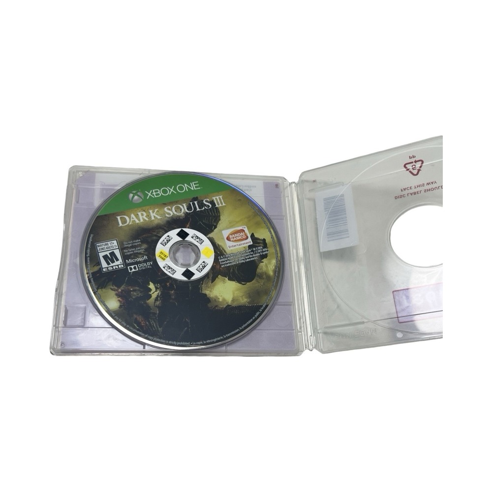 Dark Souls III 3 Xbox One‎ Bandai Namco FromSoftware Action RPG Disc Only